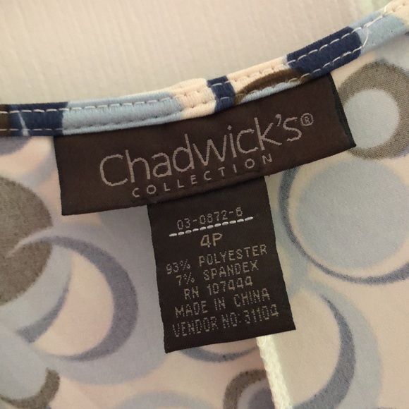 Chadwick’s Midi Dress size 4P - Picture 3 of 4